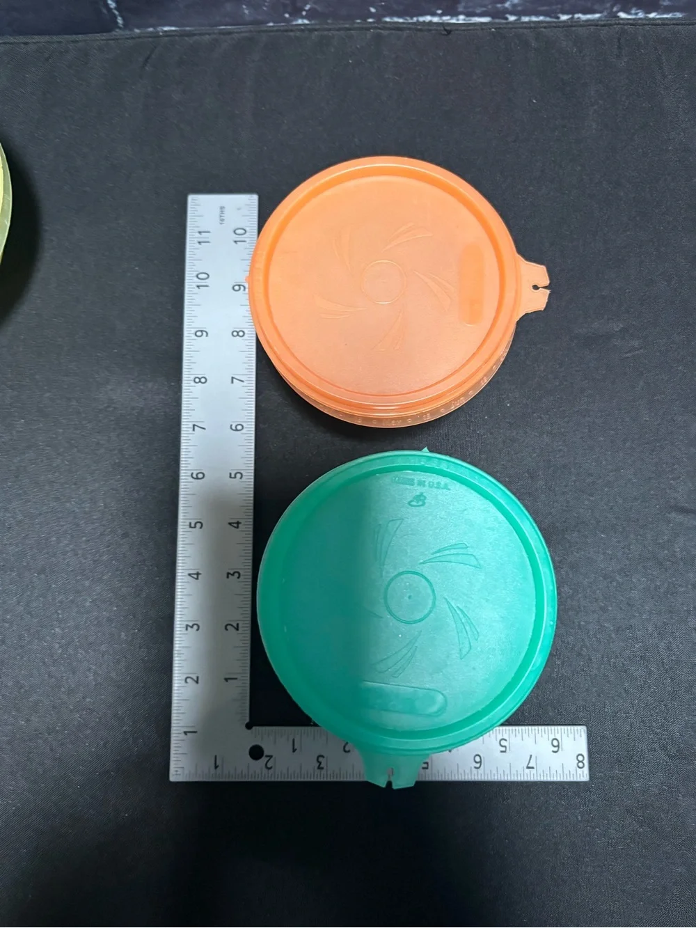 Vintage Tupperware Santa Fe Stacking Bowls Set of 4 with Lids Retro